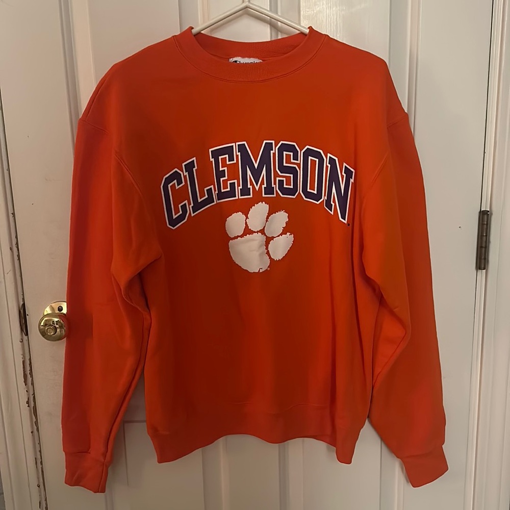 Clemson Crewneck🧡💜🧡💜